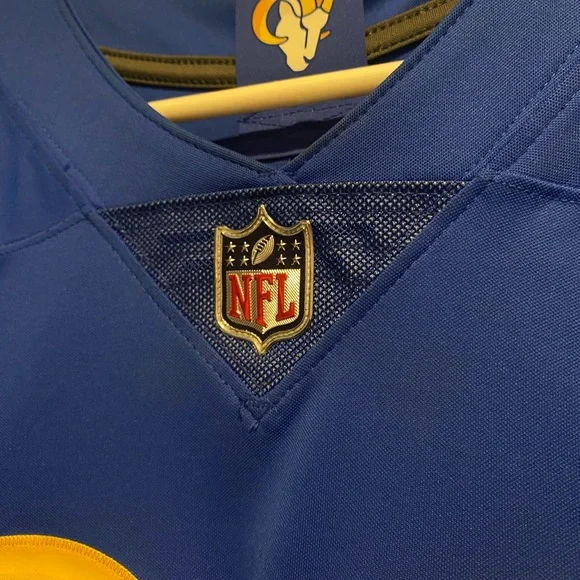 NFL Los Angeles Rams Aaron Donald Nike Royal Vapor Limited Jersey - Picture 3 of 4